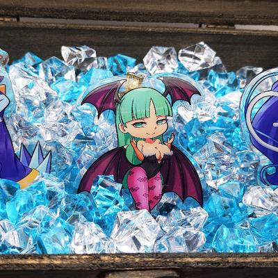 Darkstalkers charms (double-sided)