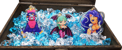 Darkstalkers Charms (Double-Sided)