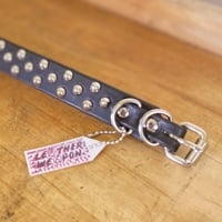 2-1-2 small dome studs Collar - Thumbnail 5