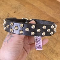 2-1-2 small dome studs Collar - Thumbnail 1