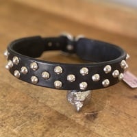 2-1-2 small dome studs Collar - Thumbnail 6