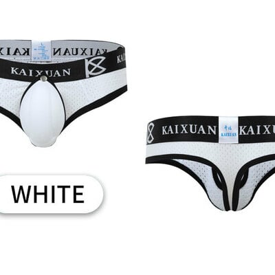 Wholesale 3pk mens underwear ice silk mesh perfortaed pouch quick-dry thong underpants kx010dk