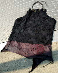 OOAK Chain Reaction Halter Top #1 - Thumbnail 7