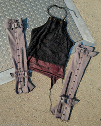 OOAK Chain Reaction Halter Top #1 - Thumbnail 9