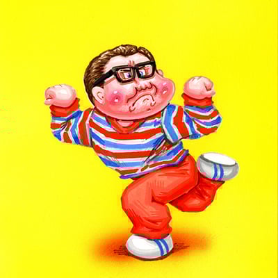 Strongest manny/agile artie final art - slop culture kids  series 2 2024