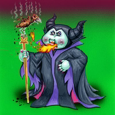 Mal effie cent / mean angelina final art - slop culture kids  series 2 2024