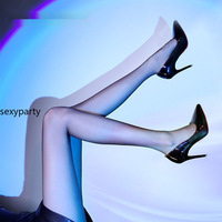 Sexy Ultra-thin 0-d Large Waist Seamless Silk Pantyhose - Thumbnail 2