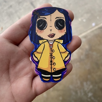 Coraline sticker