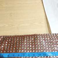 Crafted Leather Women PUNK Military Brown Jacket. Spiked Steam Punk Studded Leather Jacket - Thumbnail 3