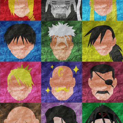 Collage art print - fma