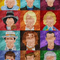 Collage Art Print - 12 Doctors - Thumbnail 1