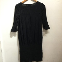 Theatre Products black knitted low waisted dress - Thumbnail 1
