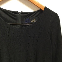 Theatre Products black knitted low waisted dress - Thumbnail 6