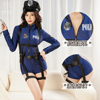 Sexy Night Scene Role-playing Female Police Uniform - Thumbnail 4