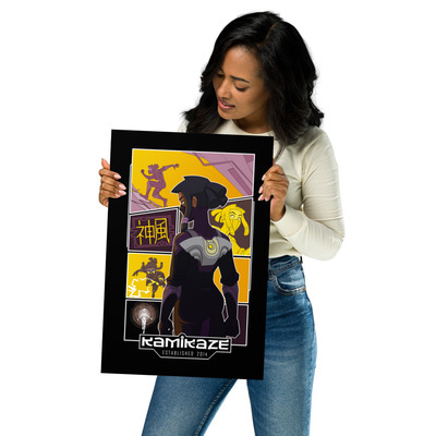 Kamikaze 10 year anniversary poster