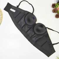 Crystal Leaves Corset Cami Luxury Fitted Crop Tops Fish Boned Bustier For Club - Thumbnail 5