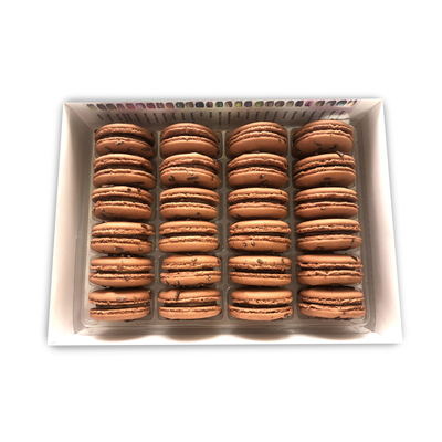 French Macarons Chocolate Gift Box, 24 Count - Thumbnail 4