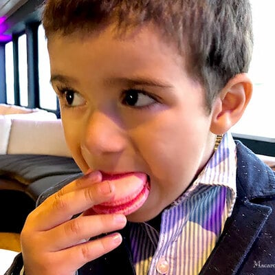 French Macarons Chocolate Gift Box, 24 Count - Thumbnail 5