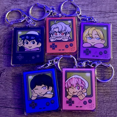 Plave member keychains! 