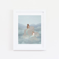 Mermaids Print - Thumbnail 1