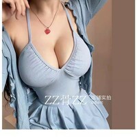 Sexy inner wear outer wear with chest pad halter neck backless camisole - Thumbnail 4