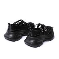 Black Bowknot Mary Jane Platform Shoes - Thumbnail 2