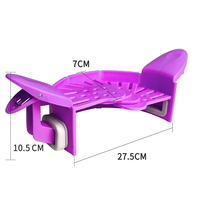 Universal Silicone Clip-on Anti-spill Strainer - Thumbnail 1