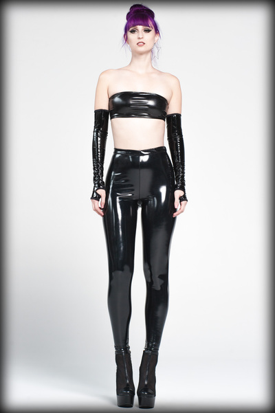 Intrigue leggings - shiny black #394