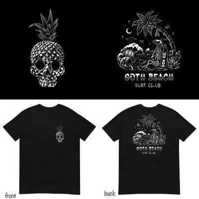 Goth beach surf club 