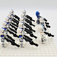 13pcs zavicos Clone troopers Rex Jess echo Custom Brick Design 501st Legion Clone Trooper Figure - Thumbnail 2