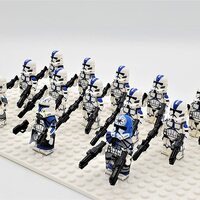 13pcs zavicos Clone troopers Rex Jess echo Custom Brick Design 501st Legion Clone Trooper Figure - Thumbnail 3