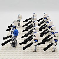 13pcs zavicos Clone troopers Rex Jess echo Custom Brick Design 501st Legion Clone Trooper Figure - Thumbnail 4