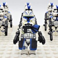 13pcs zavicos Clone troopers Rex Jess echo Custom Brick Design 501st Legion Clone Trooper Figure - Thumbnail 5