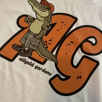 AG drinking Aligator Tee - Thumbnail 1