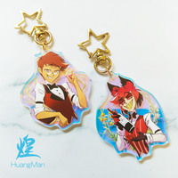 Hazbin Hotel - Alastor (Acrylic Shiny Keychain) - Thumbnail 1