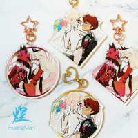 Hazbin Hotel - Charlastor (Acrylic Keychain) - Thumbnail 1