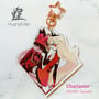 Hazbin Hotel - Charlastor (Acrylic Keychain)-3