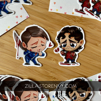 Chibi Hannigram sticker set - Thumbnail 4