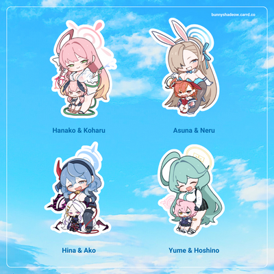 Bimbo and the baby - acrylic standees