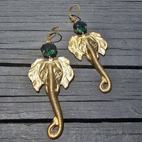 Elephant Earrings  - Thumbnail 1