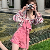 Harajuku High Waist Shorts With Detachable Belts - Thumbnail 6