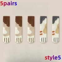 Harajuku anime cute cat socks plush socks - Thumbnail 5