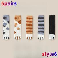 Harajuku anime cute cat socks plush socks - Thumbnail 6