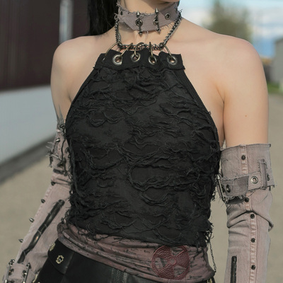 Ooak chain reaction halter top #1 - Thumbnail 1