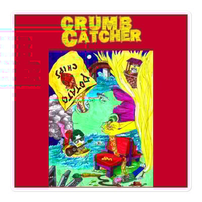Crumb catcher collage stickers red - Thumbnail 3
