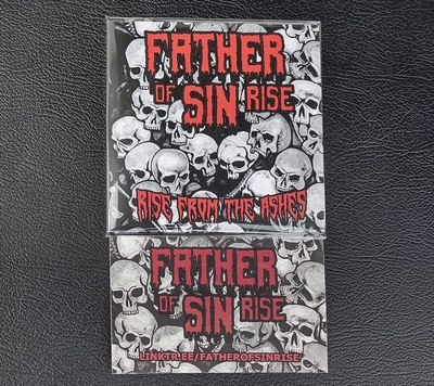 Father Of Sin Rise - Rise From The Ashes CD and Sticker Bundle