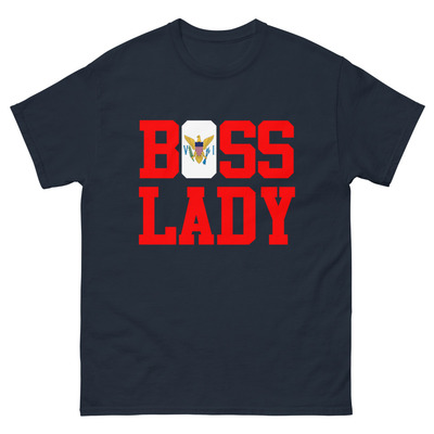 Boss lady - virgin islands - women's tee