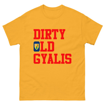 Dirty old gyalis - turks and caicos - men's tee