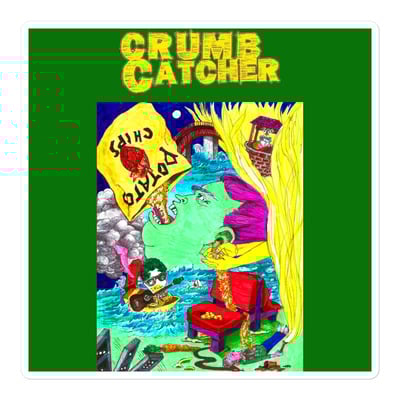 Crumb catcher collage stickers green - Thumbnail 2