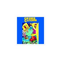 Crumb Catcher collage stickers blue - Thumbnail 1